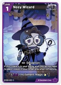 Nosy Wizard - A Game of Truth and Deceit - CookieRun: Braverse TCG card