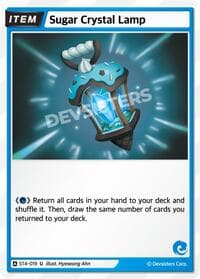 Sugar Crystal Lamp - Starter Deck Assortment 1 - CookieRun: Braverse TCG card