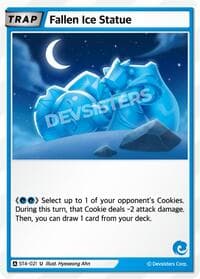 Fallen Ice Statue - Starter Deck Assortment 1 - CookieRun: Braverse TCG card