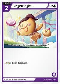 GingerBright (002) - Starter Deck Assortment 1 - CookieRun: Braverse TCG card