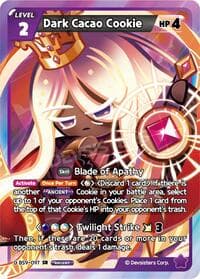 Dark Cacao Cookie - A Game of Truth and Deceit - CookieRun: Braverse TCG card