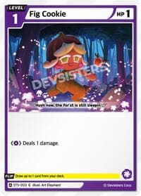 Fig Cookie - Starter Deck Assortment 1 - CookieRun: Braverse TCG card