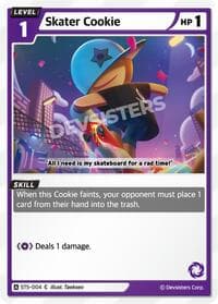 Skater Cookie - Starter Deck Assortment 1 - CookieRun: Braverse TCG card