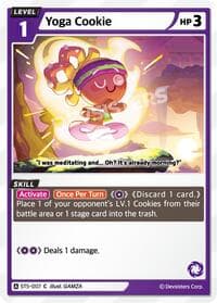 Yoga Cookie - Starter Deck Assortment 1 - CookieRun: Braverse TCG card