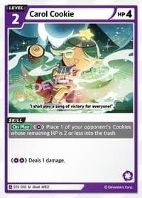 Carol Cookie - Starter Deck Assortment 1 - CookieRun: Braverse TCG card