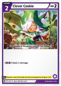 Clover Cookie - Starter Deck Assortment 1 - CookieRun: Braverse TCG card