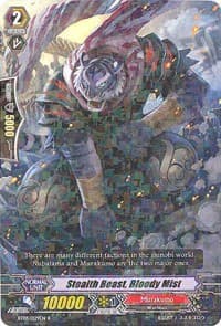 Stealth Beast, Bloody Mist - BT05: Awakening of Twin Blades - Cardfight Vanguard card
