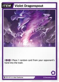 Violet Dragonspout - Starter Deck Assortment 1 - CookieRun: Braverse TCG card
