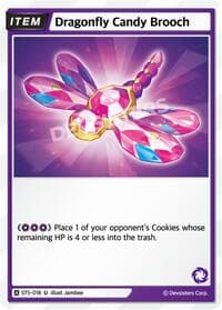 Dragonfly Candy Brooch - Starter Deck Assortment 1 - CookieRun: Braverse TCG card