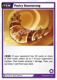 Pastry Boomerang - Starter Deck Assortment 1 - CookieRun: Braverse TCG card