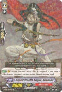 Caped Stealth Rogue, Shanaou - BT05: Awakening of Twin Blades - Cardfight Vanguard card