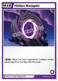 Hidden Warpgate - Starter Deck Assortment 1 - CookieRun: Braverse TCG card