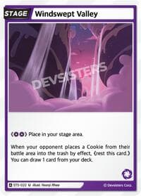 Windswept Valley - Starter Deck Assortment 1 - CookieRun: Braverse TCG card