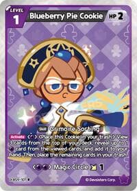 Blueberry Pie Cookie - A Game of Truth and Deceit - CookieRun: Braverse TCG card