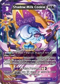 Shadow Milk Cookie (102) - A Game of Truth and Deceit - CookieRun: Braverse TCG card