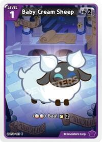 Baby Cream Sheep - A Game of Truth and Deceit - CookieRun: Braverse TCG card