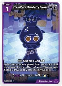 Chess Piece Strawberry Cookie - A Game of Truth and Deceit - CookieRun: Braverse TCG card