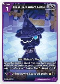 Chess Piece Wizard Cookie - A Game of Truth and Deceit - CookieRun: Braverse TCG card
