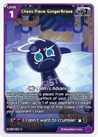 Chess Piece GingerBrave - A Game of Truth and Deceit - CookieRun: Braverse TCG card