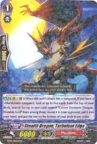 Stealth Dragon, Turbulent Edge - BT05: Awakening of Twin Blades - Cardfight Vanguard card