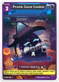 Prune Juice Cookie (Ver. 2) - A Game of Truth and Deceit - CookieRun: Braverse TCG card