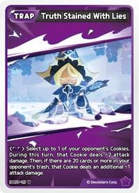 Truth Stained With Lies - A Game of Truth and Deceit - CookieRun: Braverse TCG card