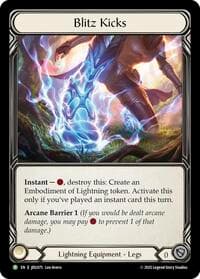 Blitz Kicks - JDG075 - Flesh and Blood: Promo Cards - Flesh and Blood TCG card