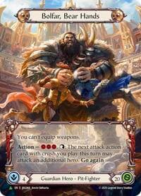 Bolfar, Bear Hands (Marvel) - JDG068 - Flesh and Blood: Promo Cards - Flesh and Blood TCG card