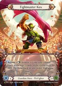 Fightmaster Kox (Marvel) - JDG069 - Flesh and Blood: Promo Cards - Flesh and Blood TCG card