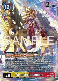 Amaterasumon (Alternate Art) - Digital World Shambala - Digimon Card Game card