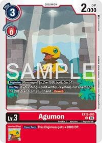 Agumon - Digital World Shambala - Digimon Card Game card