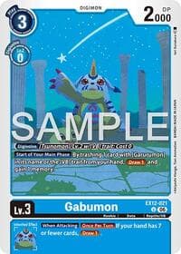 Gabumon - Digital World Shambala - Digimon Card Game card