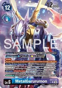 MetalGarurumon (Alternate Art) - Digital World Shambala - Digimon Card Game card