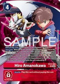 Hiro Amanokawa (Alternate Art) - Digital World Shambala - Digimon Card Game card