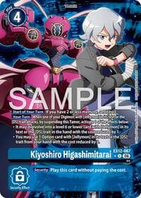 Kiyoshiro Higashimitarai (Alternate Art) - Digital World Shambala - Digimon Card Game card