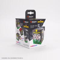 Magic: The Gathering Marvel Superheroes Squire 100+ XL Convertible - Doctor Doom - GameGenic Deck Boxes - Deck Boxes card