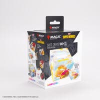 Magic: The Gathering Marvel Superheroes Soft Crate 100+ XL Sideloading - The Fantastic Four / Go Nuts! - GameGenic Deck Boxes - Deck Boxes card
