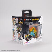 Magic: The Gathering Marvel Superheroes Sidekick Pro 100+ XL Convertible - Doom Reigns Supreme / Loki Laufeyson - GameGenic Deck Boxes - Deck Boxes card