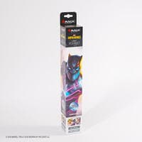 Magic: The Gathering Marvel Superheroes Shiny Playmat - Striking Black Panther - GameGenic Playmats - Playmats card
