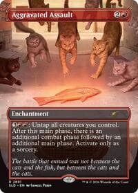 Aggravated Assault (2691) - Secret Lair Drop Series - Magic: The Gathering card