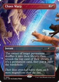 Chaos Warp - Secret Lair Drop Series - Magic: The Gathering card