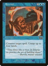 Rewind - Urza's Saga - Magic: The Gathering card