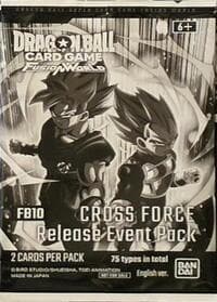 FB10 Cross Force Release Event Pack - Cross Force Release Event Cards - Dragon Ball Super: Fusion World card