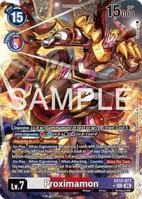 Proximamon (Alternate Art) - Digital World Shambala - Digimon Card Game card