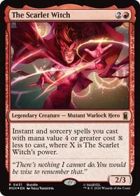 The Scarlet Witch - Unique and Miscellaneous Promos - Magic: The Gathering card