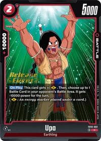 Upa - Cross Force Release Event Cards - Dragon Ball Super: Fusion World card