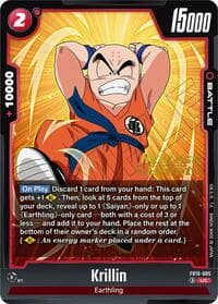 Krillin - FB10-005 - Cross Force Release Event Cards - Dragon Ball Super: Fusion World card