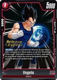 Vegeta - FB10-016 - Cross Force Release Event Cards - Dragon Ball Super: Fusion World card