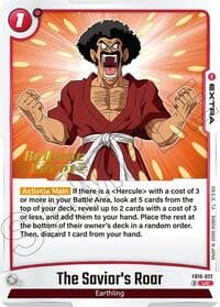 The Savior's Roar - Cross Force Release Event Cards - Dragon Ball Super: Fusion World card