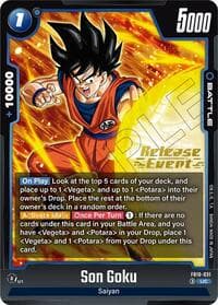 Son Goku - FB10-031 - Cross Force Release Event Cards - Dragon Ball Super: Fusion World card